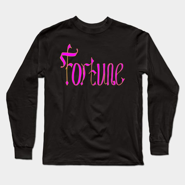 fortune Long Sleeve T-Shirt by Oluwa290